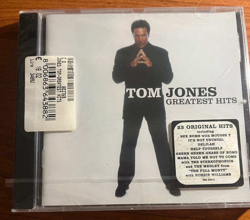 Tom Jones - Greatest Hits (CD Universal / Decca 2003 - Sigillato / Hype Sticker)