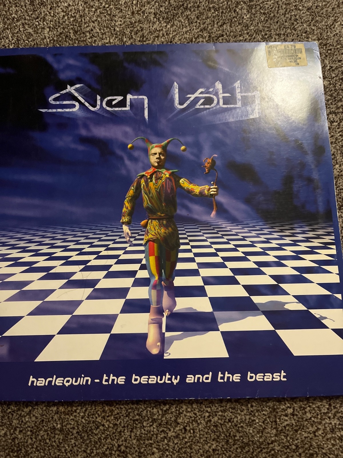 SVEN VATH  HARLEQUIN  THE BEAUTY AND THE BEAST 12" VINYL EXCELLENT CONDITION