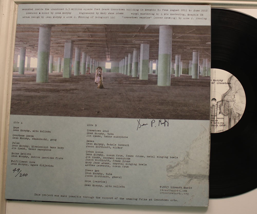 Sean Murphy Lt Ed Autografato LP Sketches Of Crosstown (49/200; Con MP3)