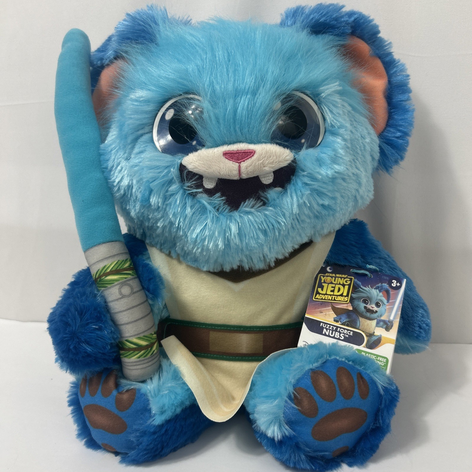 Star Wars Young Jedi Adventures Fuzzy Force Nubs Large Plush 15 Hasbro Toy Large