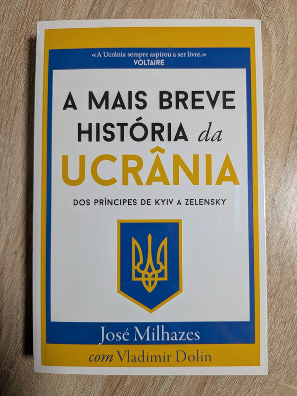 Livro "A mais breve história da Ucrânia"