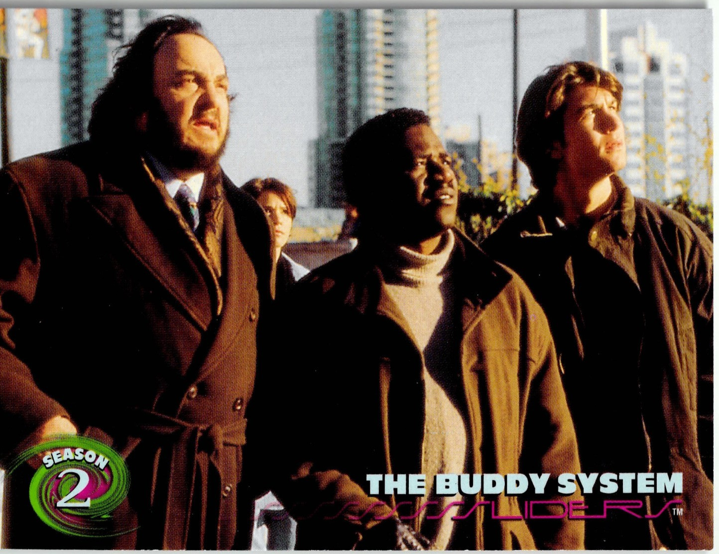 1997 Inkworks Stagione 2 The Buddy System #29 TV Show Sliders Trading Card