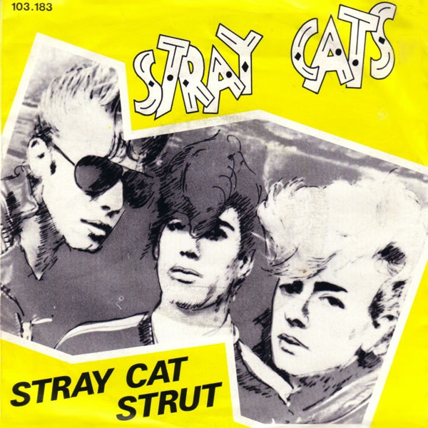Stray Cats - Stray Cat Strut (7", Single) (Near Mint (NM or M-)) - 3943865947