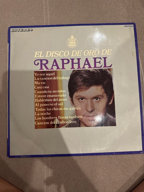 Disco vinilo “raphael”