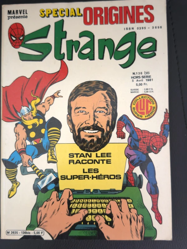 Strange Spécial Origines n°136 bis N°2 – 1981 Lug Marvel