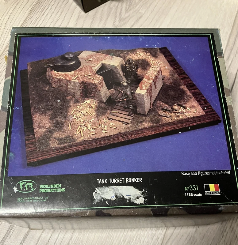 Verlinden 331 Tank Turret Bunker 1:35 WOII