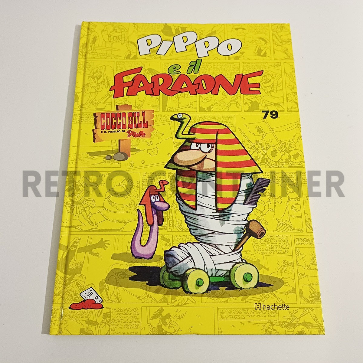 Cartonato Hachette COCCO BILL E IL MEGLIO DI JACOVITTI - 79 Pippo e il Faraone