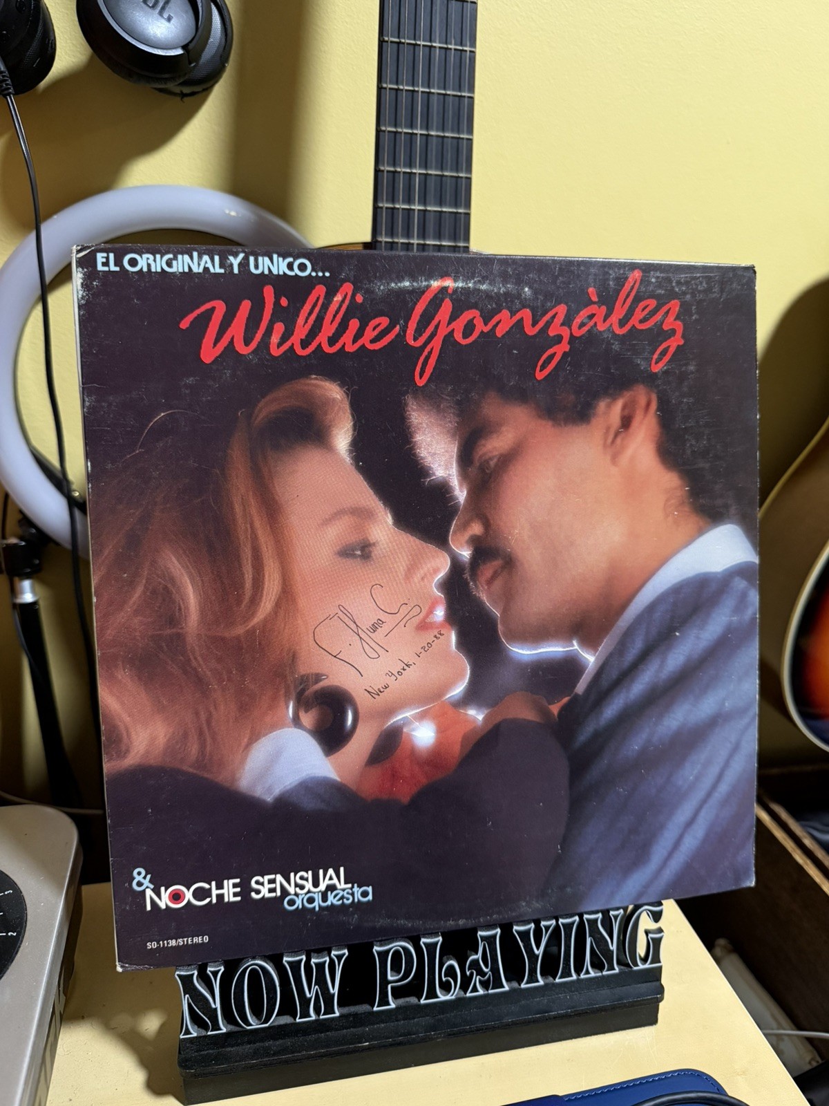 Willie Gonzalez - El Original y Unico 1988 SO-1138 Sonotone US Pressing