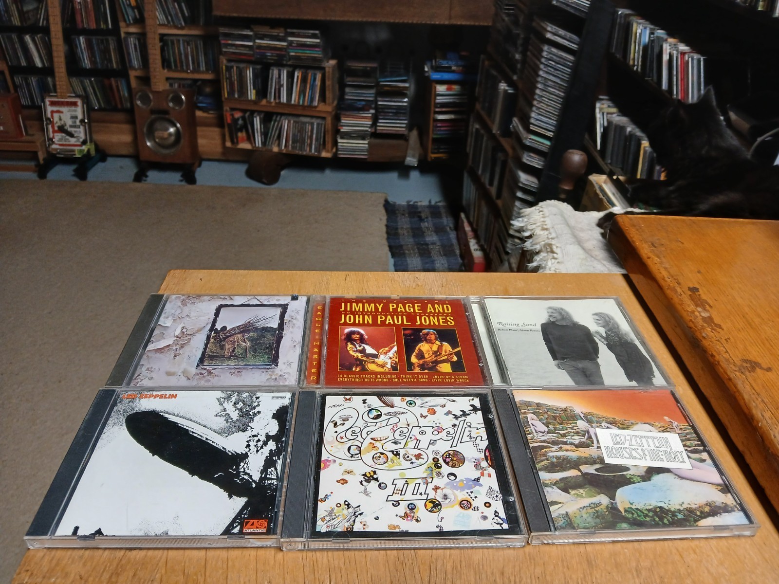 Led Zeppelin cd lot/6 Houses of Holy,I,III,Zosa,Page & Jones The Masters,raising