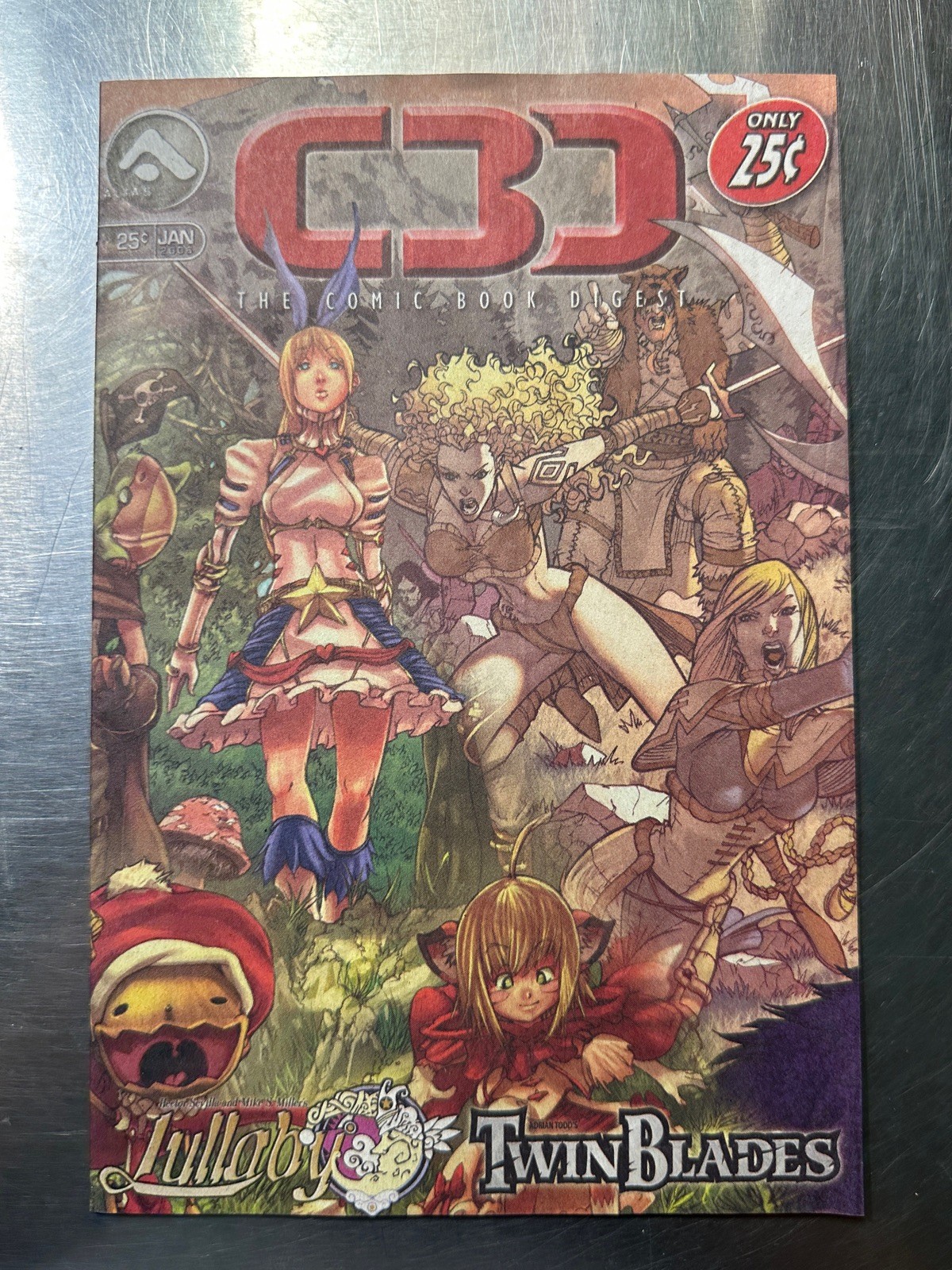 CBD The Comic Book Digest Lullaby Twin Blades Good Used Condition Comic