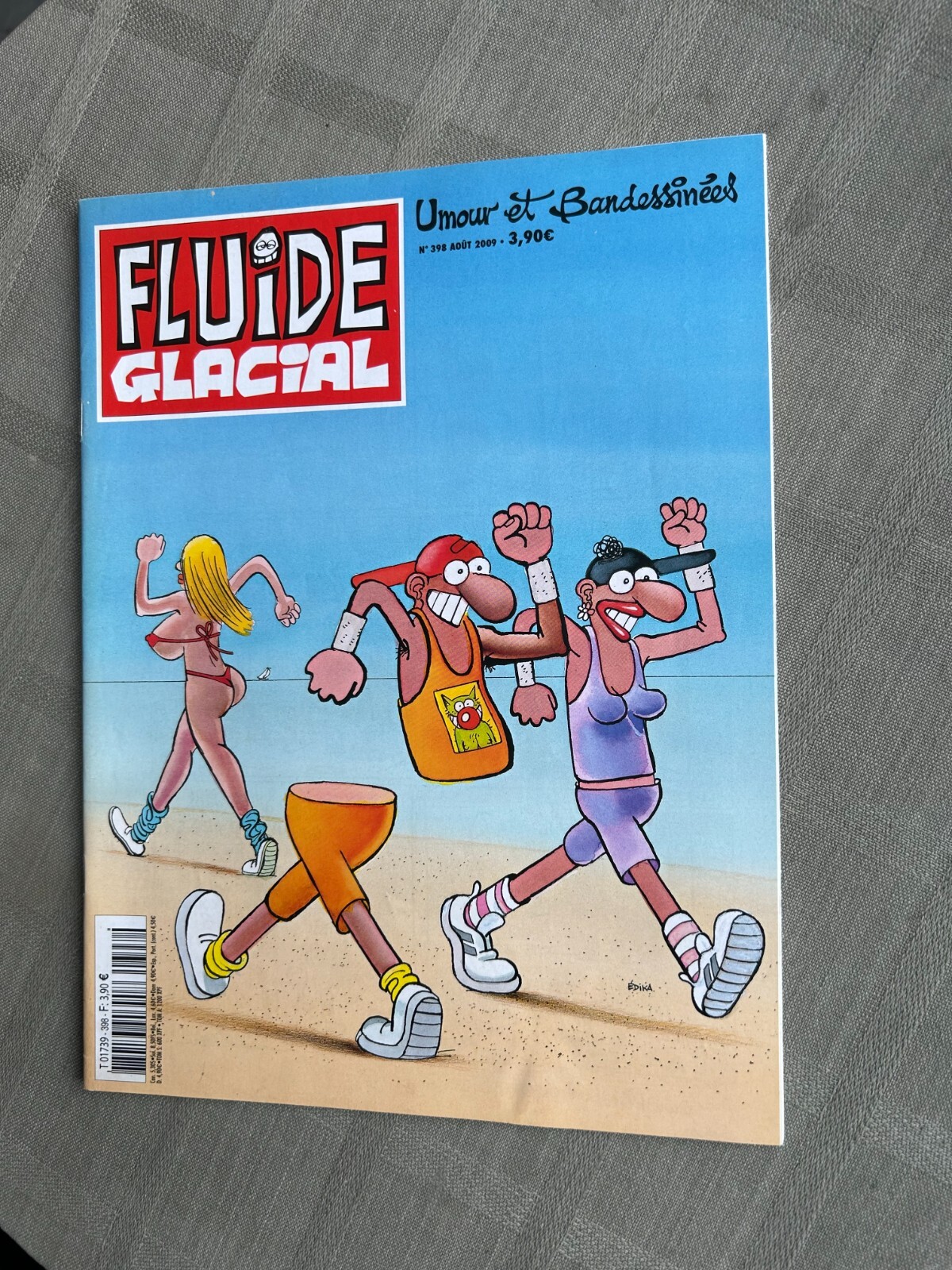 FLUIDE GLACIAL N°398 AOÛT 2009 EN TRÈS BON ÉTAT