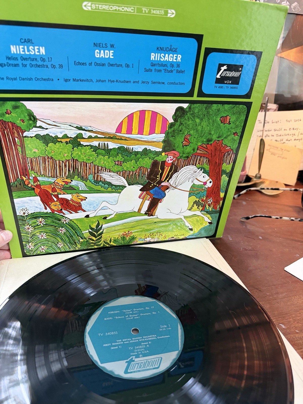 Vinyl Record LP Album Nielsen/Gade/Riisager The Royal Danish Orchestra