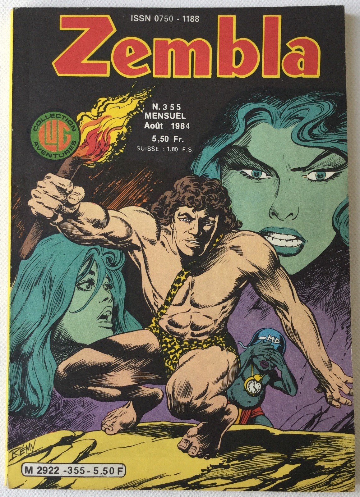 Zembla n°355 août 1984 Editions Lug