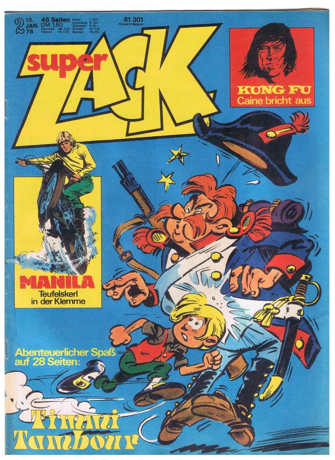 ZACK n.2 / 1976 - buono