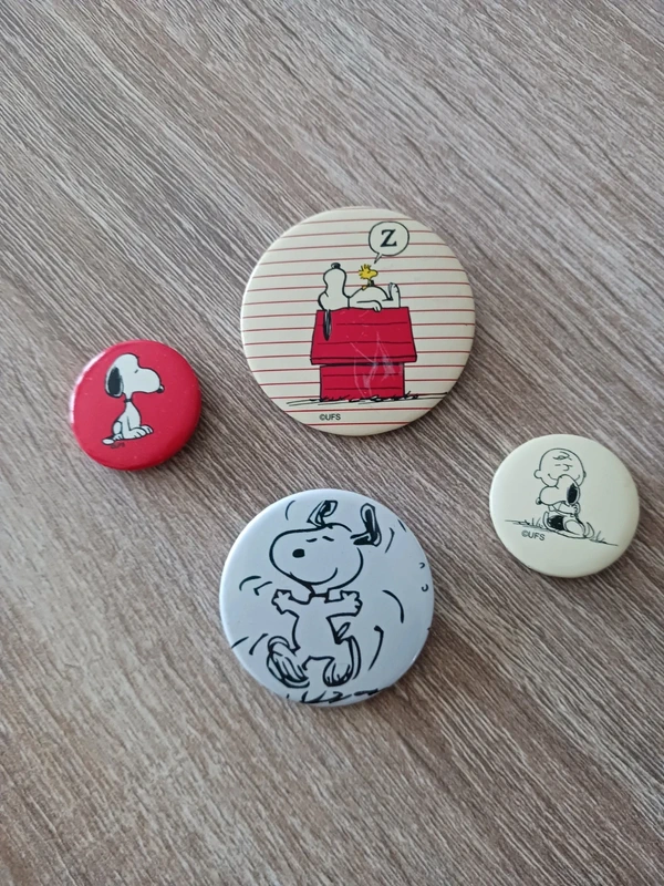 Chapas Snoooy vintage