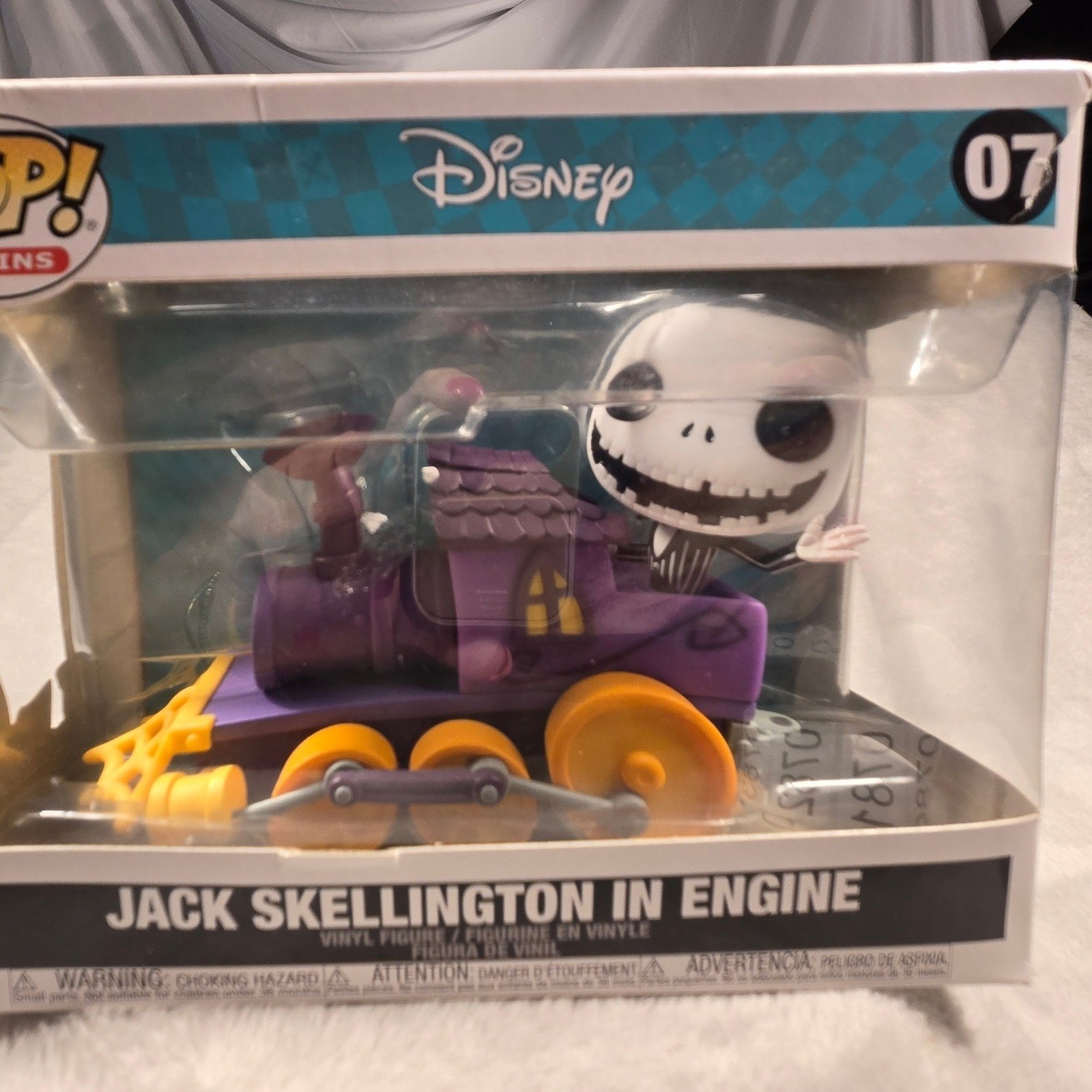 Funko Pop Trains Disney Nightmare Before Christmas Jack Skellington nel motore 07