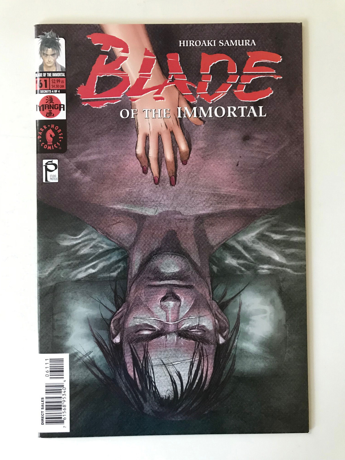 Blade of the Immortal #61 Dark Horse Comics Secrets 4/4 2001 Samura Manga MT BIN