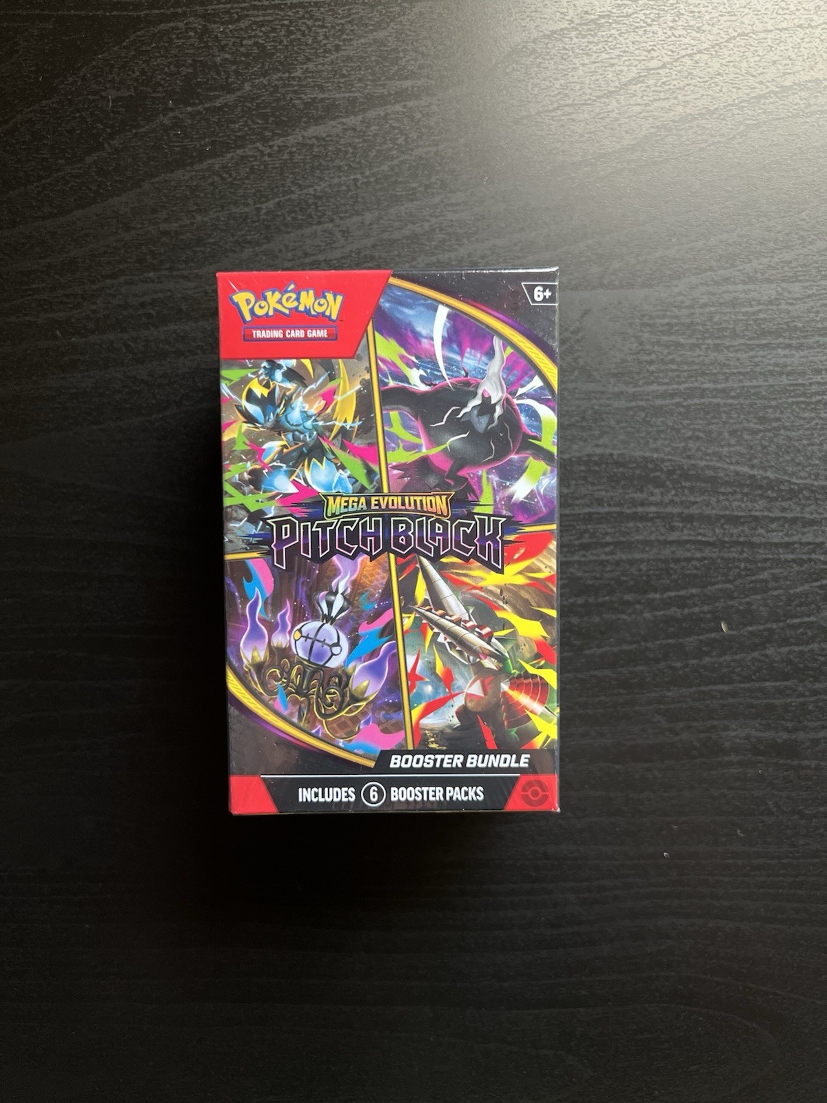 Pokemon Mega Evolution Pitch Black Booster Bundle SIGILLATO IN FABBRICA