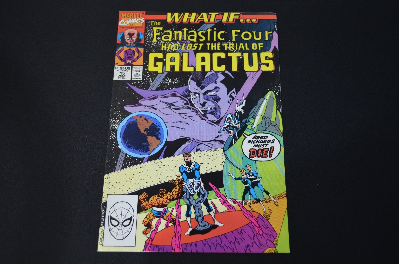 What If... #15 Fantastici Quattro Processo Perduto di Galactus Marvel 1989 Frenz VF+