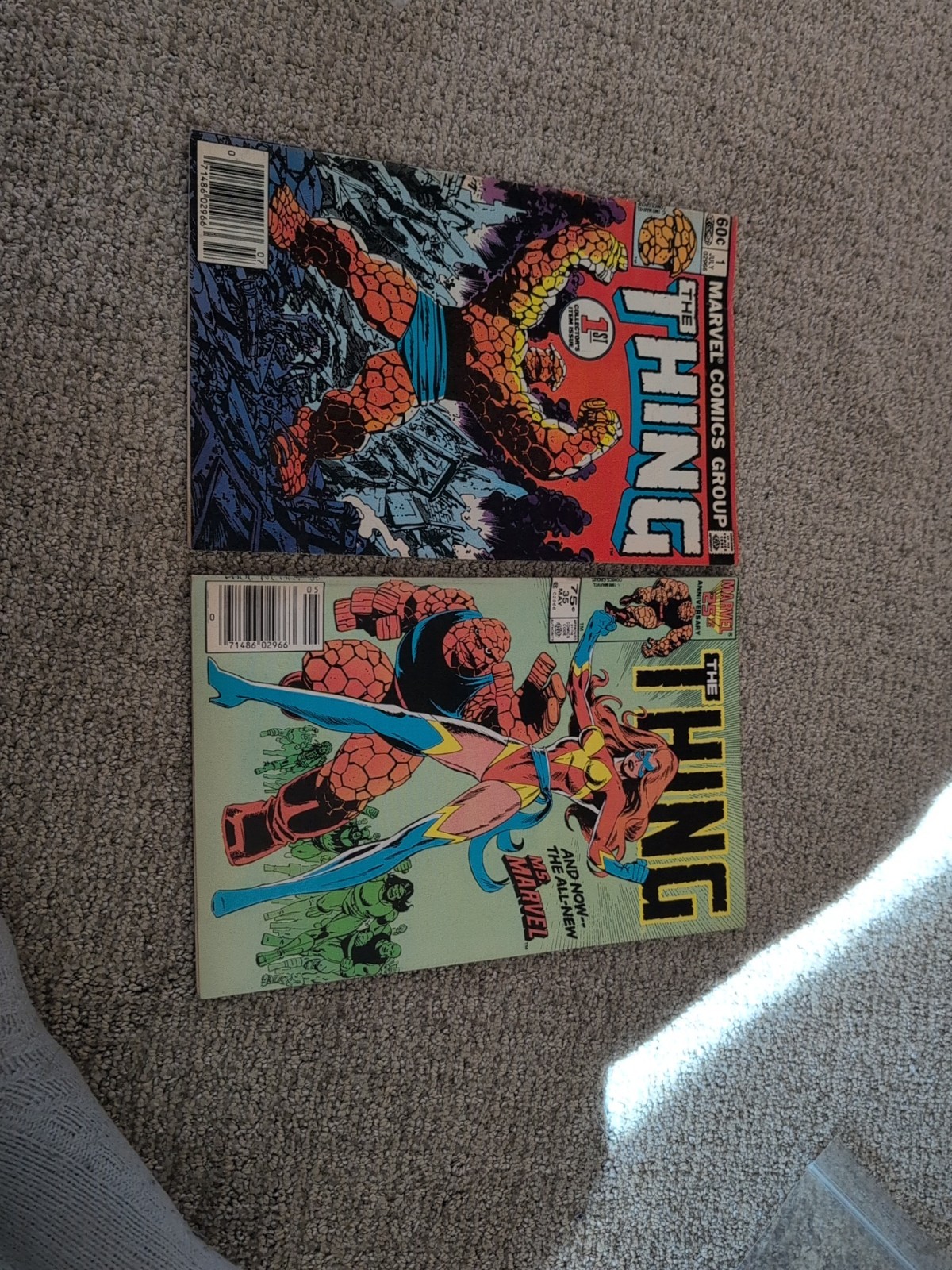 Lotto di 2 fumetti The Thing 1983 e 1986