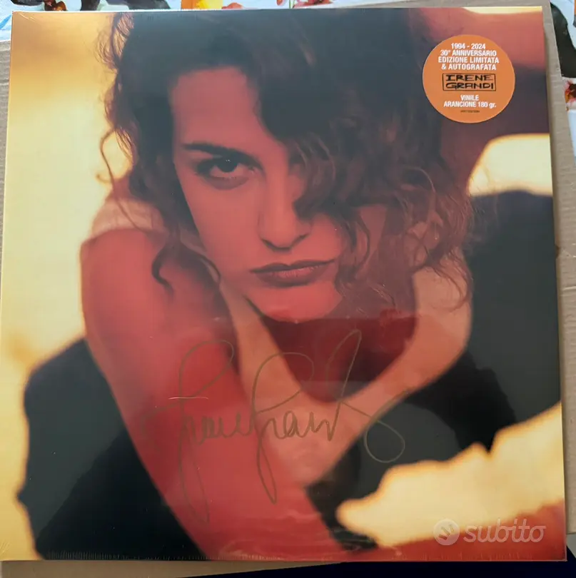 Disco vinile Irene Grandi edizione limitata