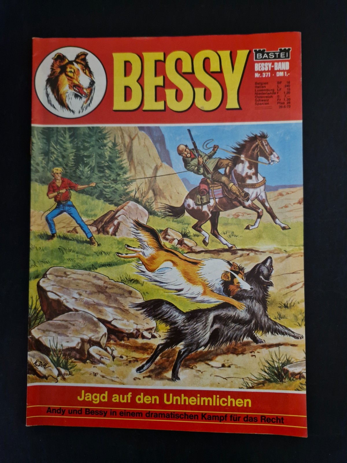 Fumetto Bessy n.371 (Bastione 1ª Edizione) Z1-2