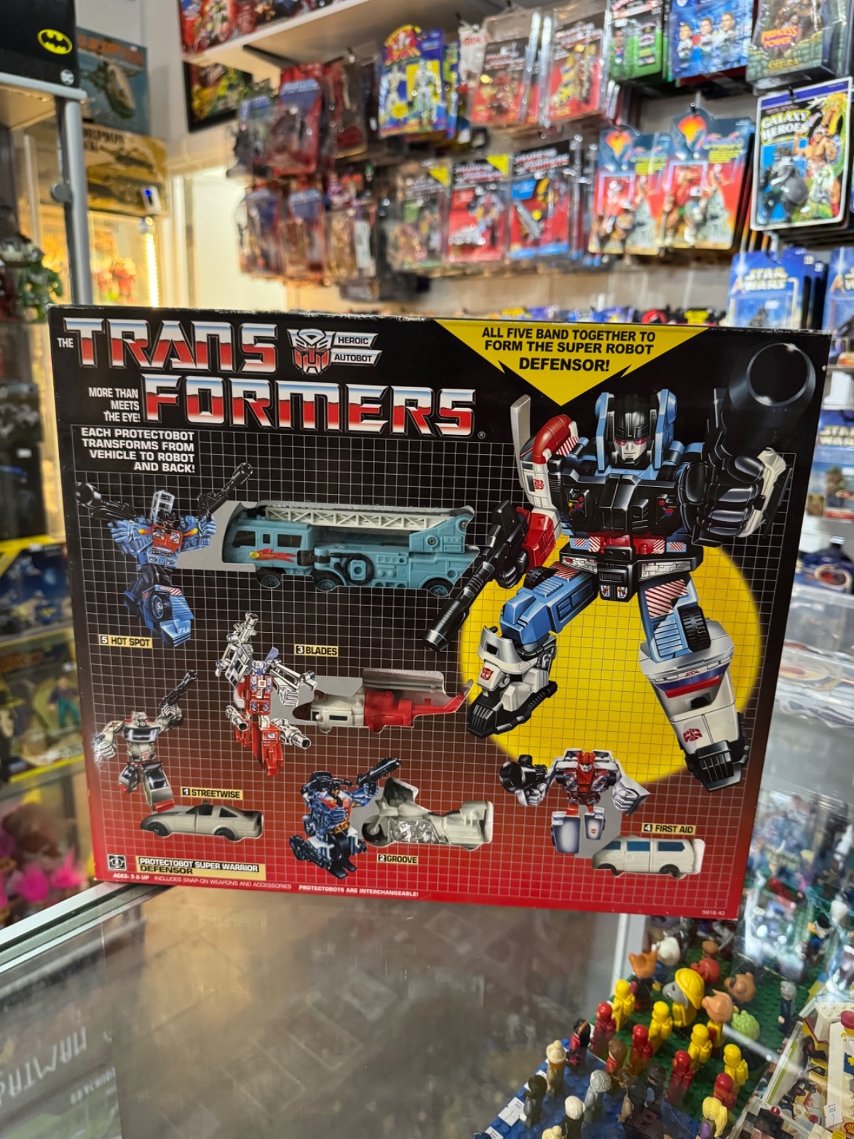 Transformers Knock Off G1 Defensor action figure set regalo in scatola completo retrò