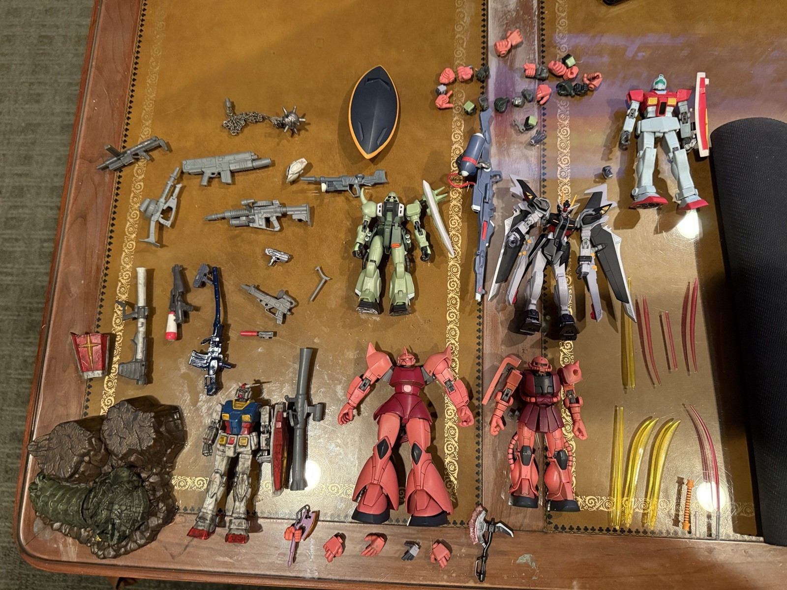 Lotto action figure Gundam vintage