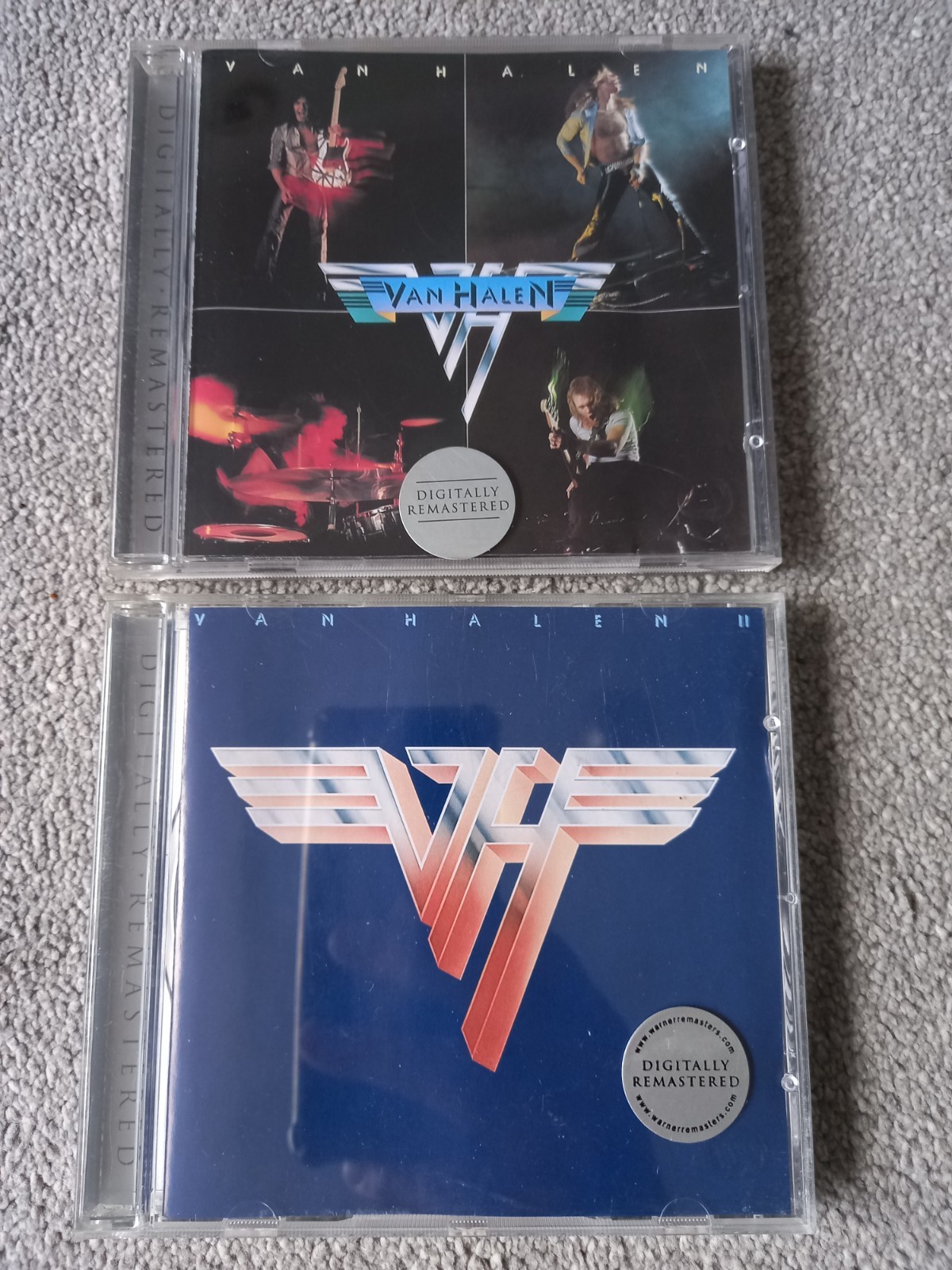 VAN HALEN I & II [REMASTERED] CD ALBUM BUNDLE