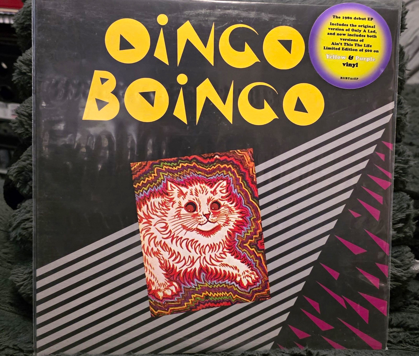 Oingo Boingo Oingo Boingo EP Rubellan RUBY5IEP Ltd Yellow Colored Vinyl EP
