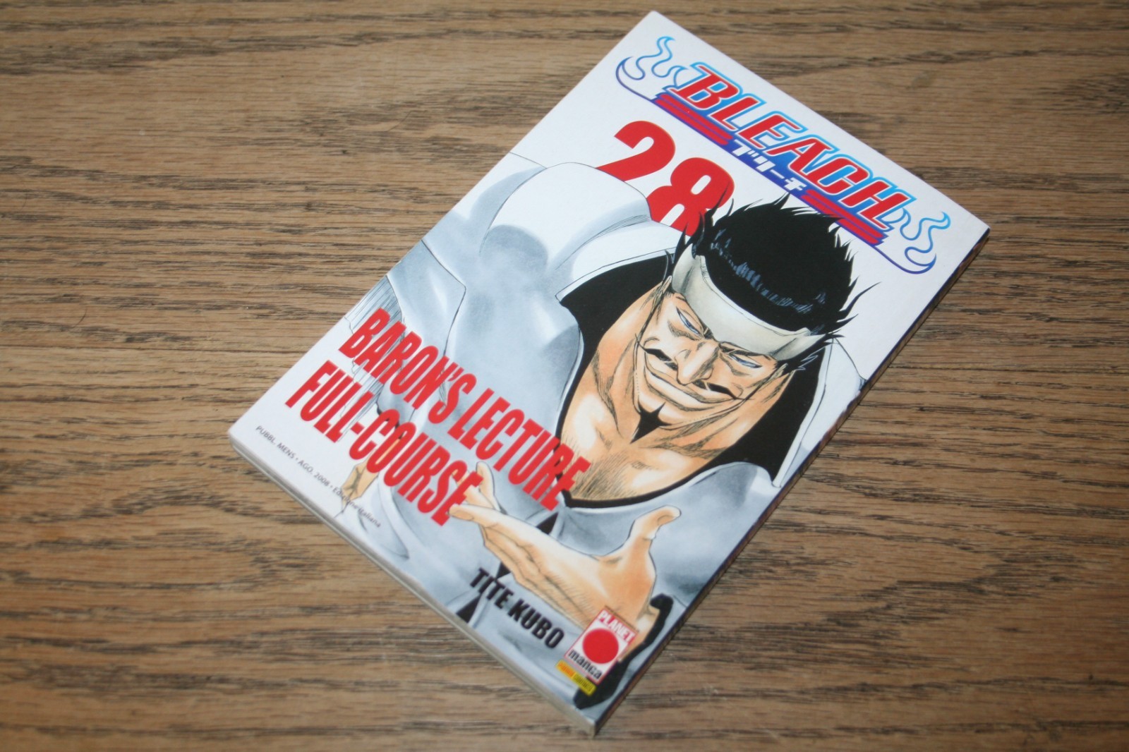 Tite Kubo Bleach 28 Baron lecture full course Prima ed italia 2008 Manga OTTIMO