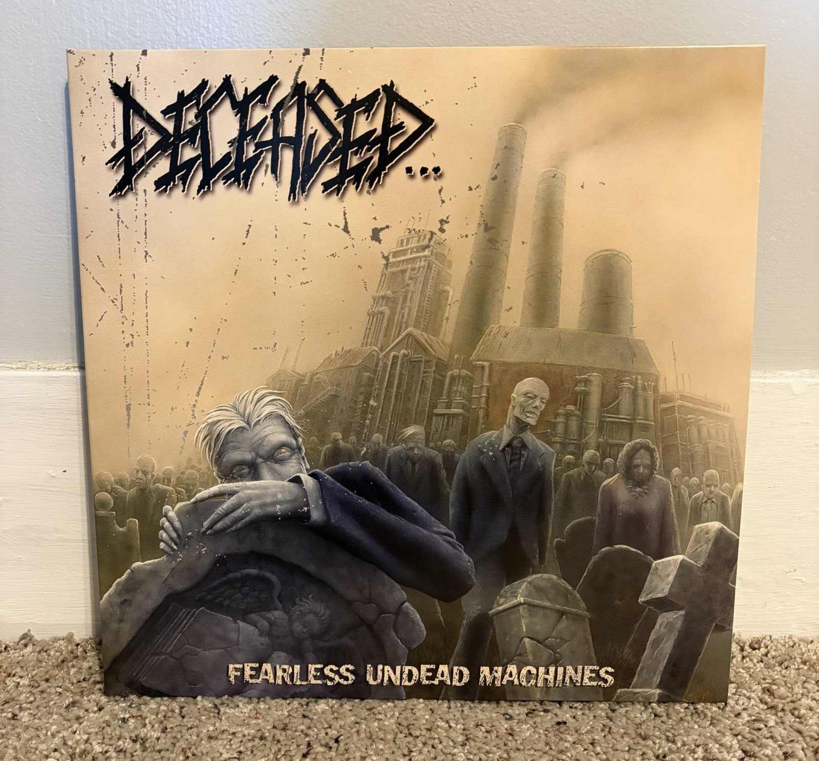 DECEASED Fearless Undead Machines Gatefold Double LP Black Vinyl and Poster 2023
