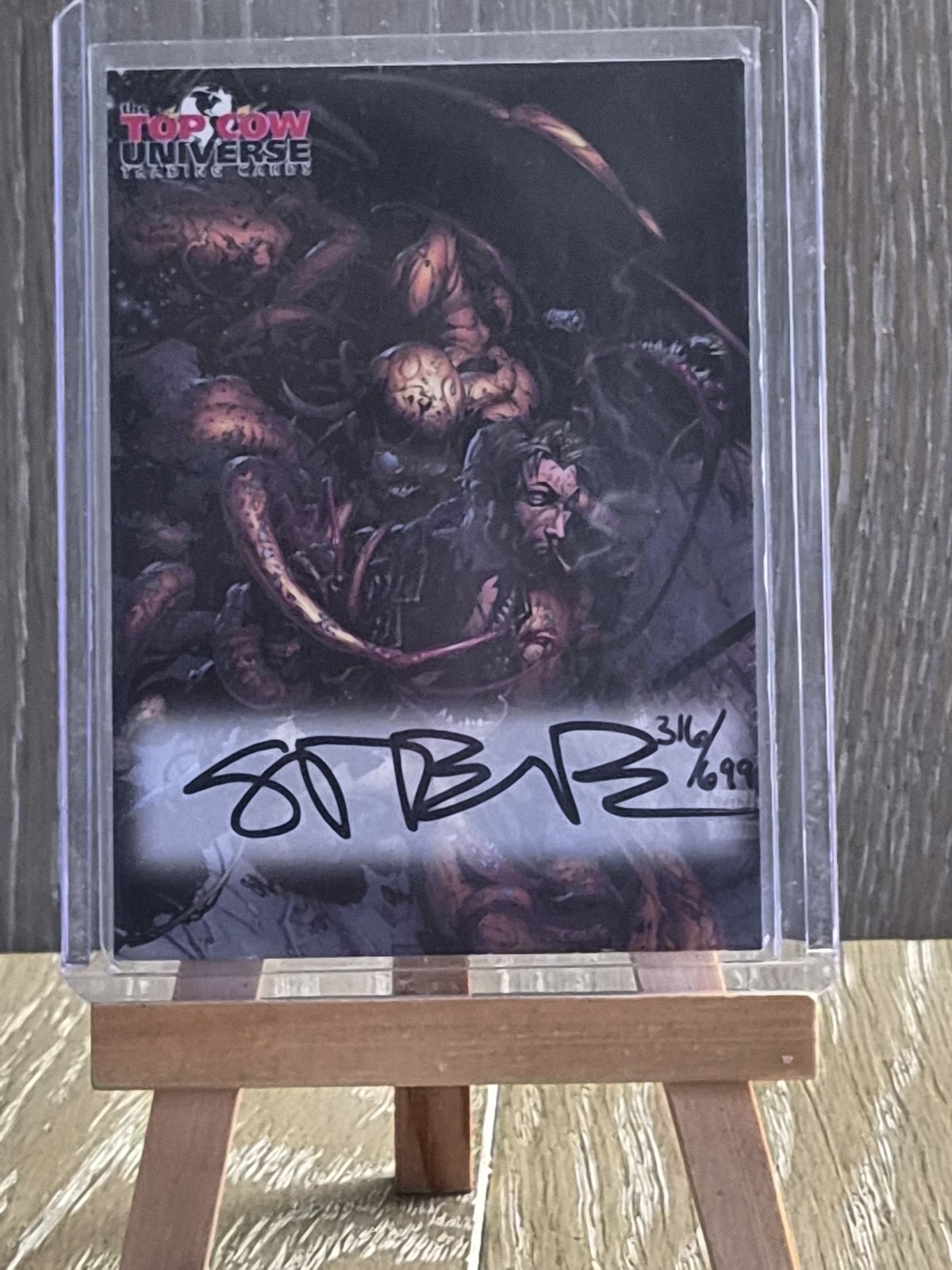 Top Cow Universe Autograph Card signed by Steve Firchow - Universe 316/699