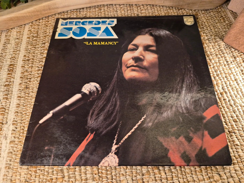 Mercedes Sosa - "La Mamancy" - LP - Philips / France - 1976