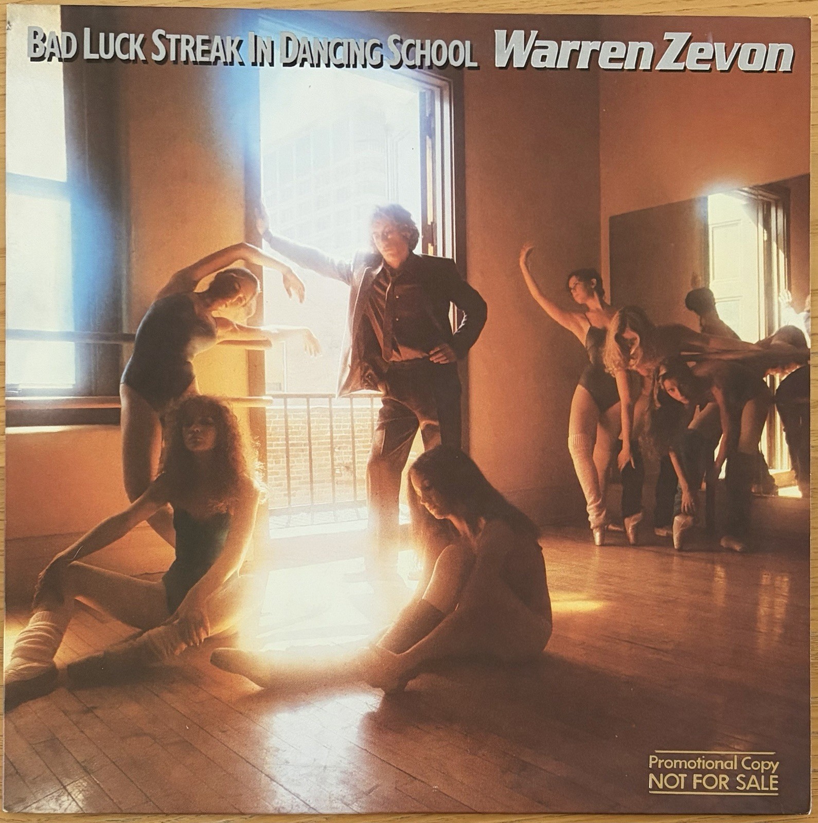 Warren Zevon Bad Luck Streak In Dancing School Promo 1980 Vinyl LP VG+/VG+