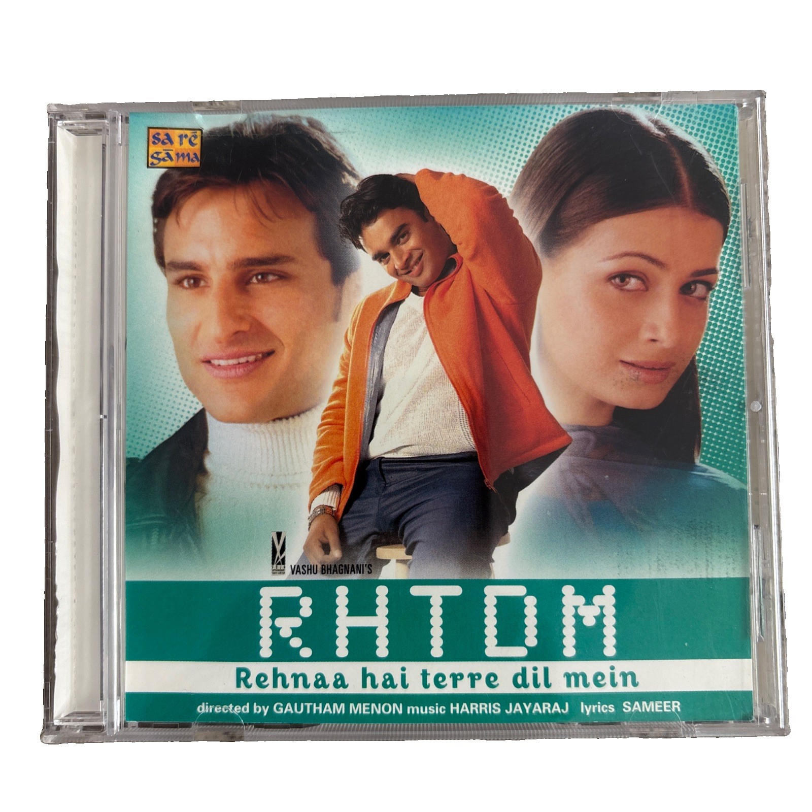 Rehnaa Hai Terre Dil Mein Original Bollywood Soundtrack CD 2003 Saregama / RPG