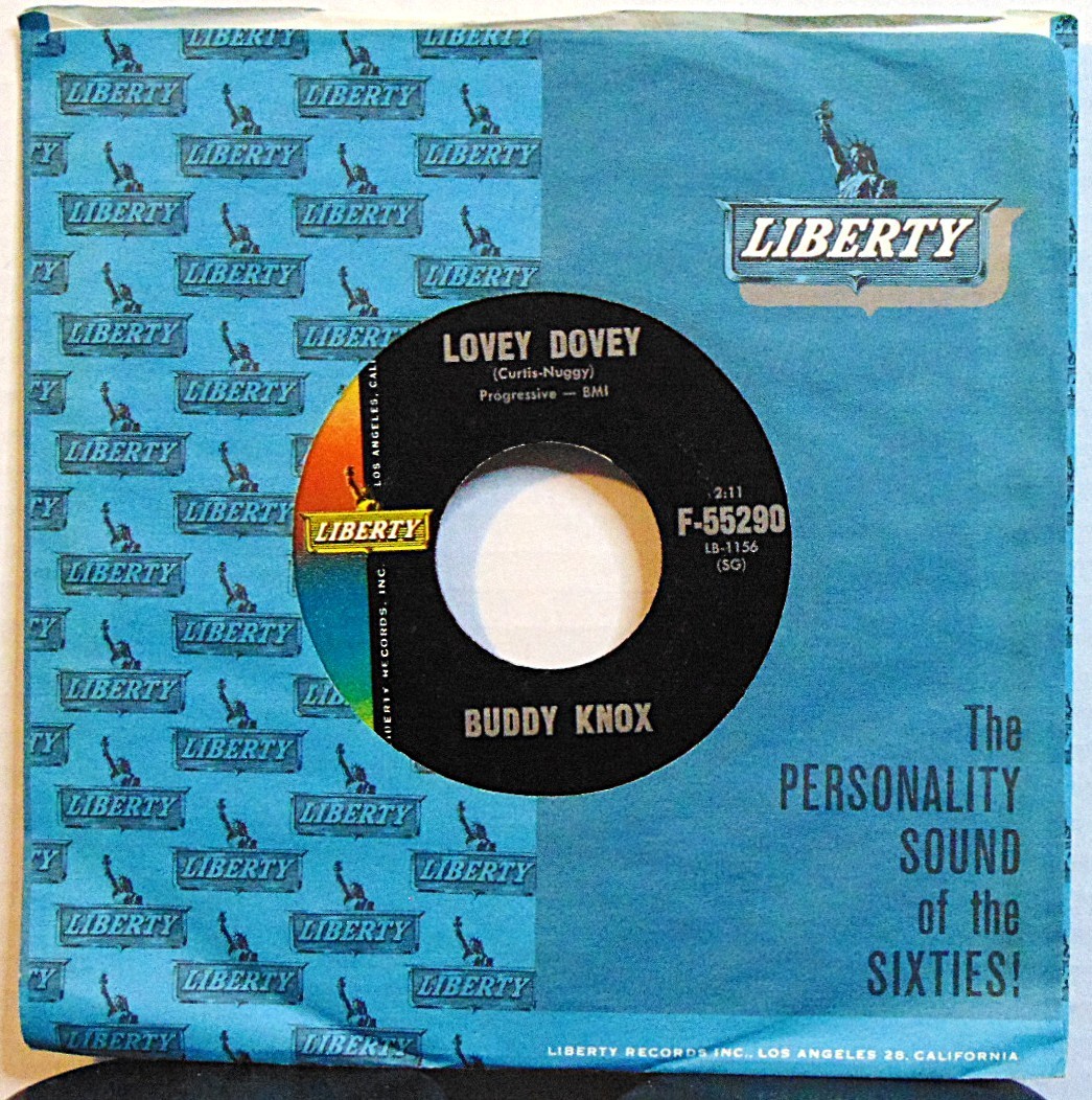 Buddy Knox - Lovey Dovey / I Got You - 1960 Liberty Rockabilly 7" Record 45 RPM