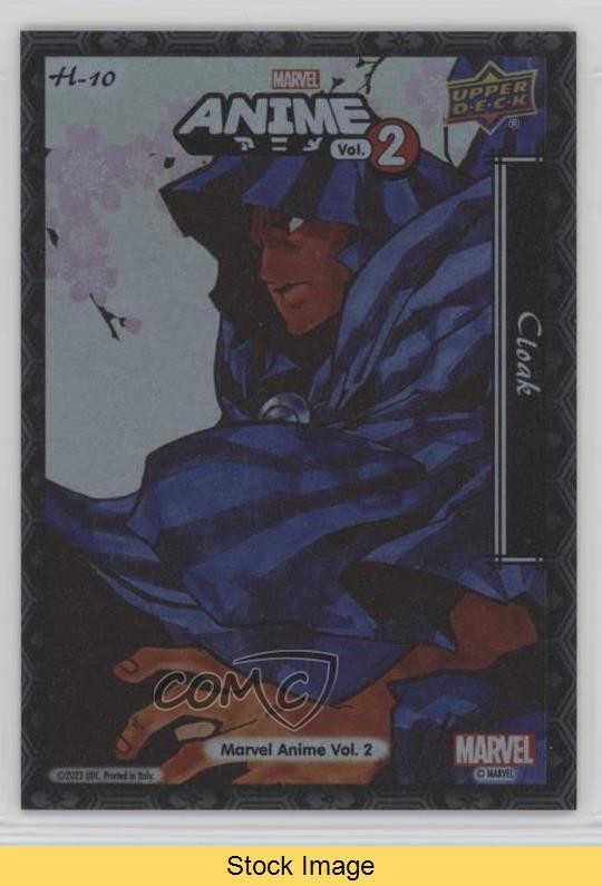 Mantello Hanafuda Upper Deck Marvel Anime Vol 2 2023 #H-10 LEGGI 0e3