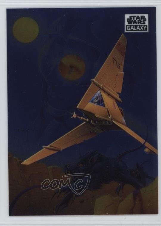 2021 Topps Chrome Star Wars Galaxy Ken Steacy Luke Skywalker Womp Rat #10 1tn7