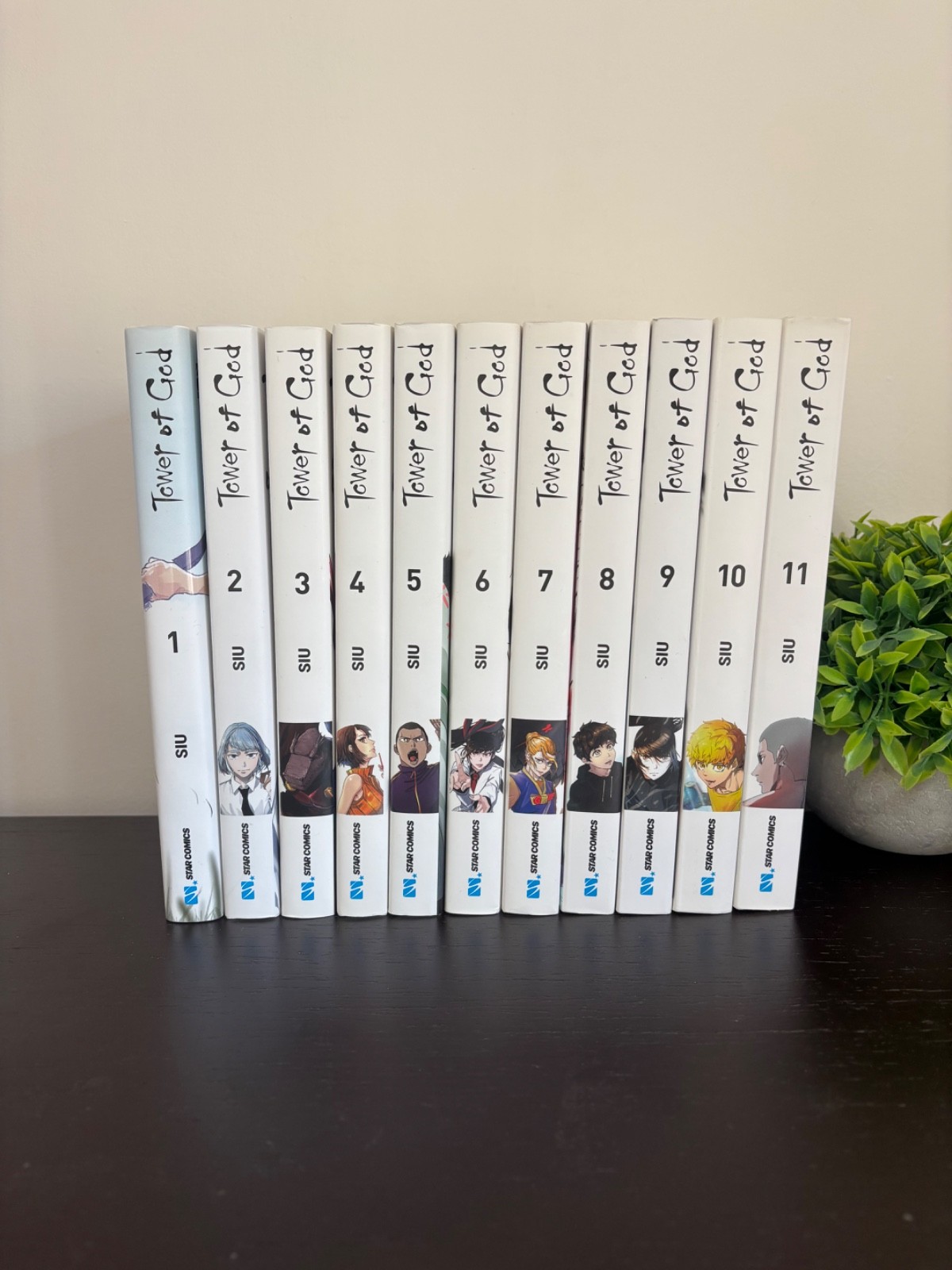 TOWER OF GOD Lotto Manhwa 1-11 Star Comics Vol 1 VARIANT COVER Edizione Italiana