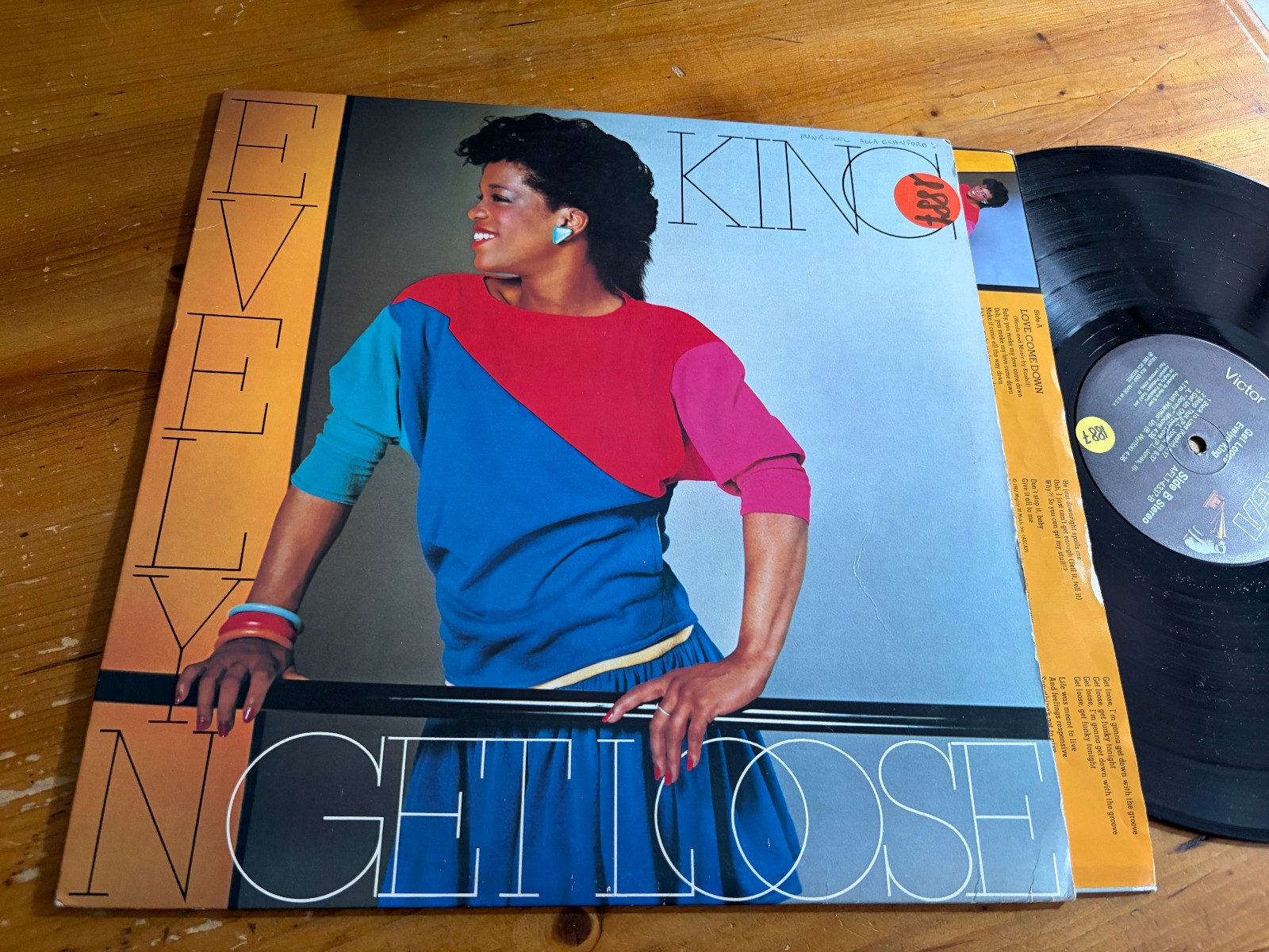 LP   US 1982 Evelyn King – Get Loose