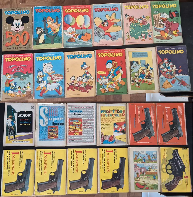 Topolino Disney n. 500-600