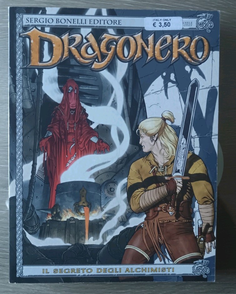 DRAGONERO 2 IL SEGRETO DEGLI ALCHIMISTI SERGIO BONELLI EDITORE PRIMA EDIZIONE 