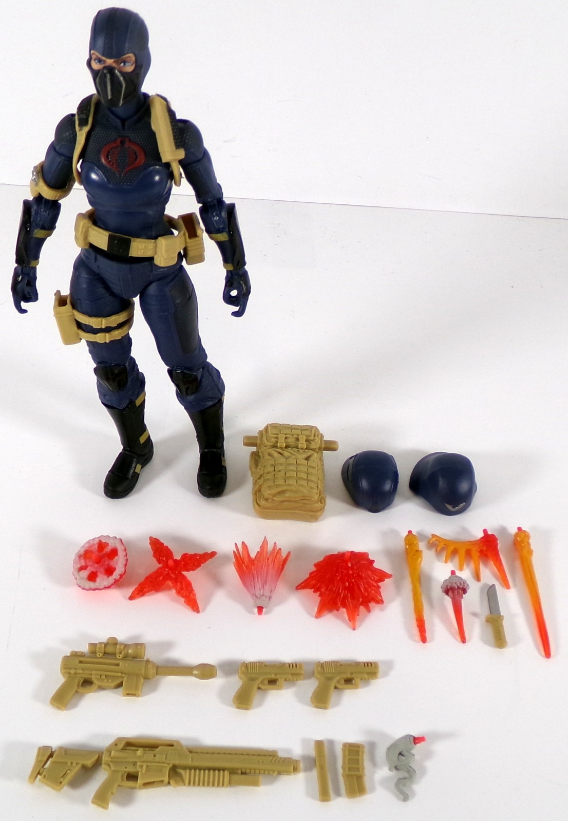 GI Joe Classified 68 Cobra Valkyries Bambola Tan 6" Figure Sciolte Hasbro