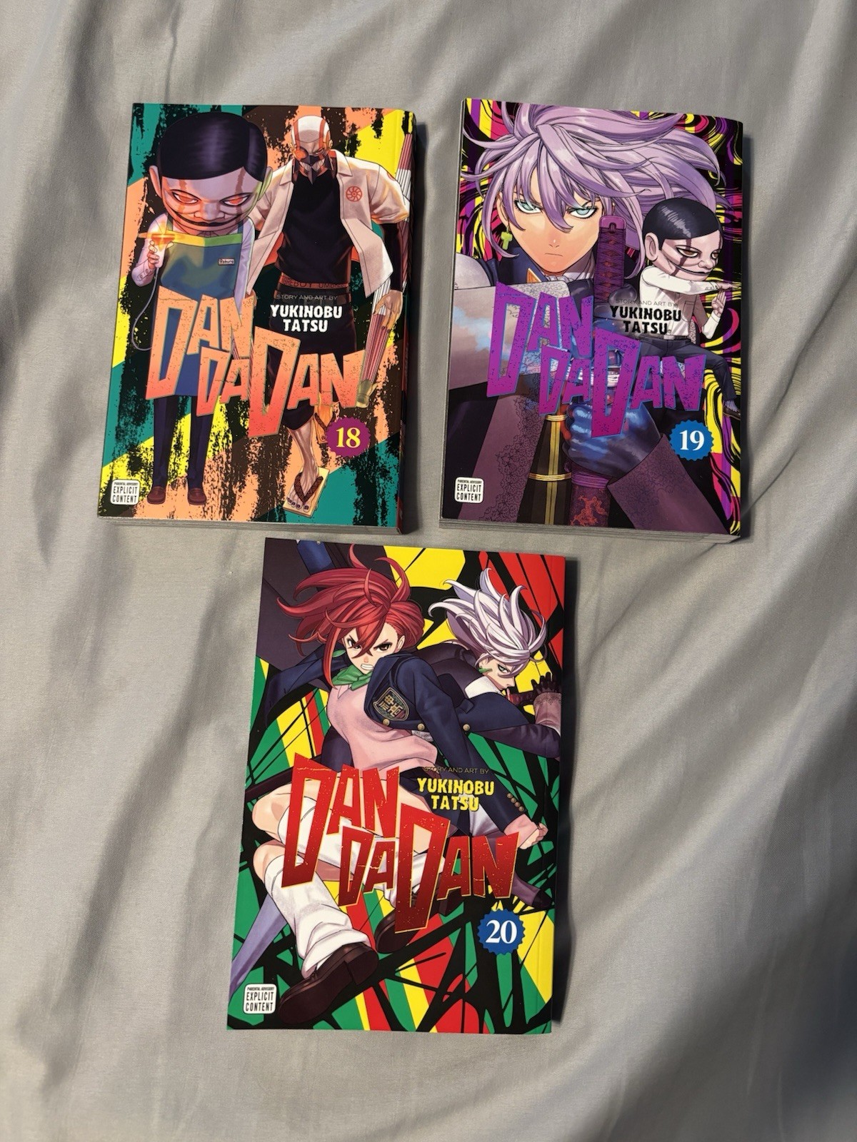 Dandadan Volumi 18 19 E 20 Manga Libri Dan Da Dan Inglese