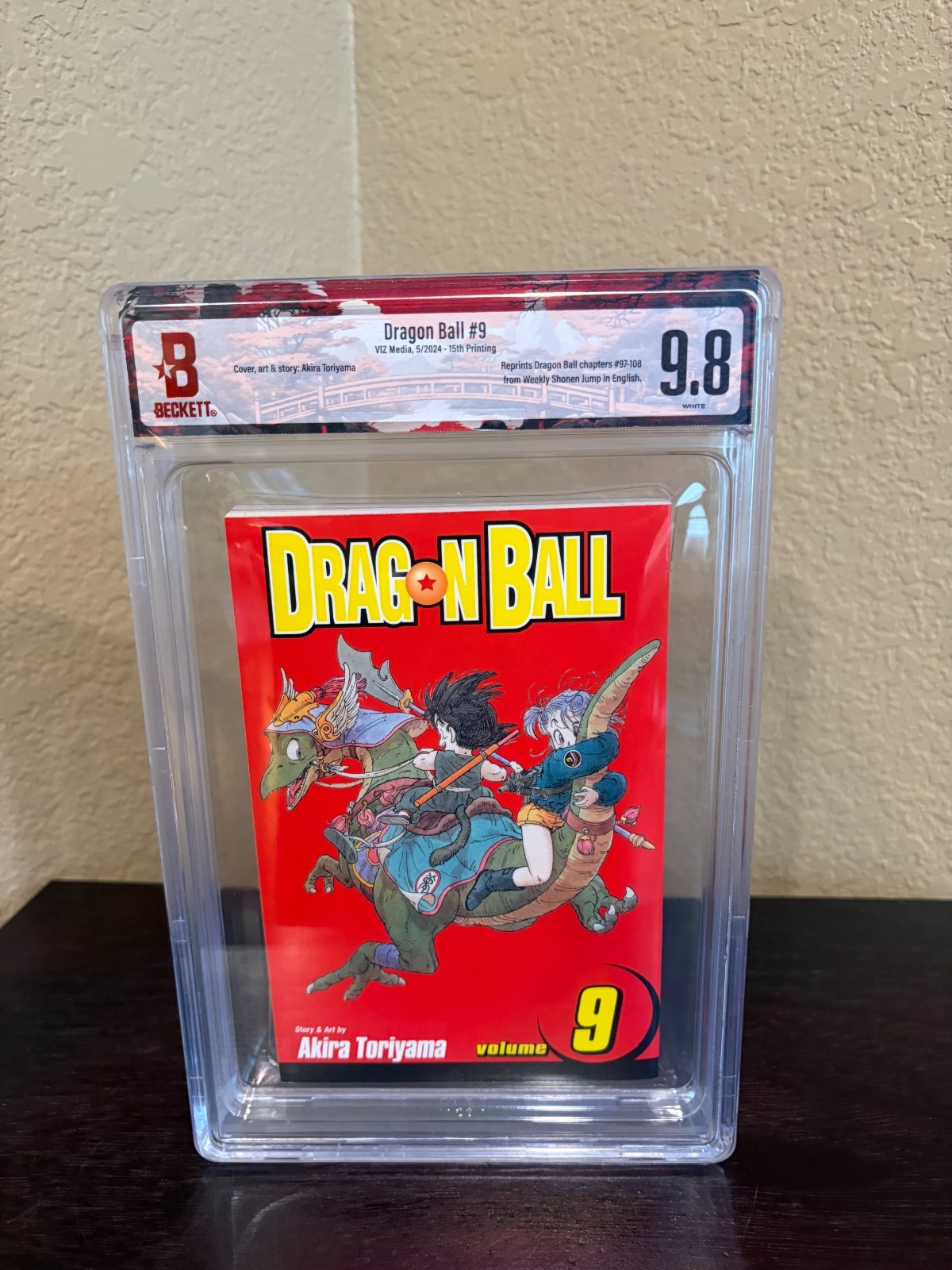 Dragon Ball (Manga) Volume #9 di VIZ MEDIA Shonen Jump - Beckett BGS Manga 9.8