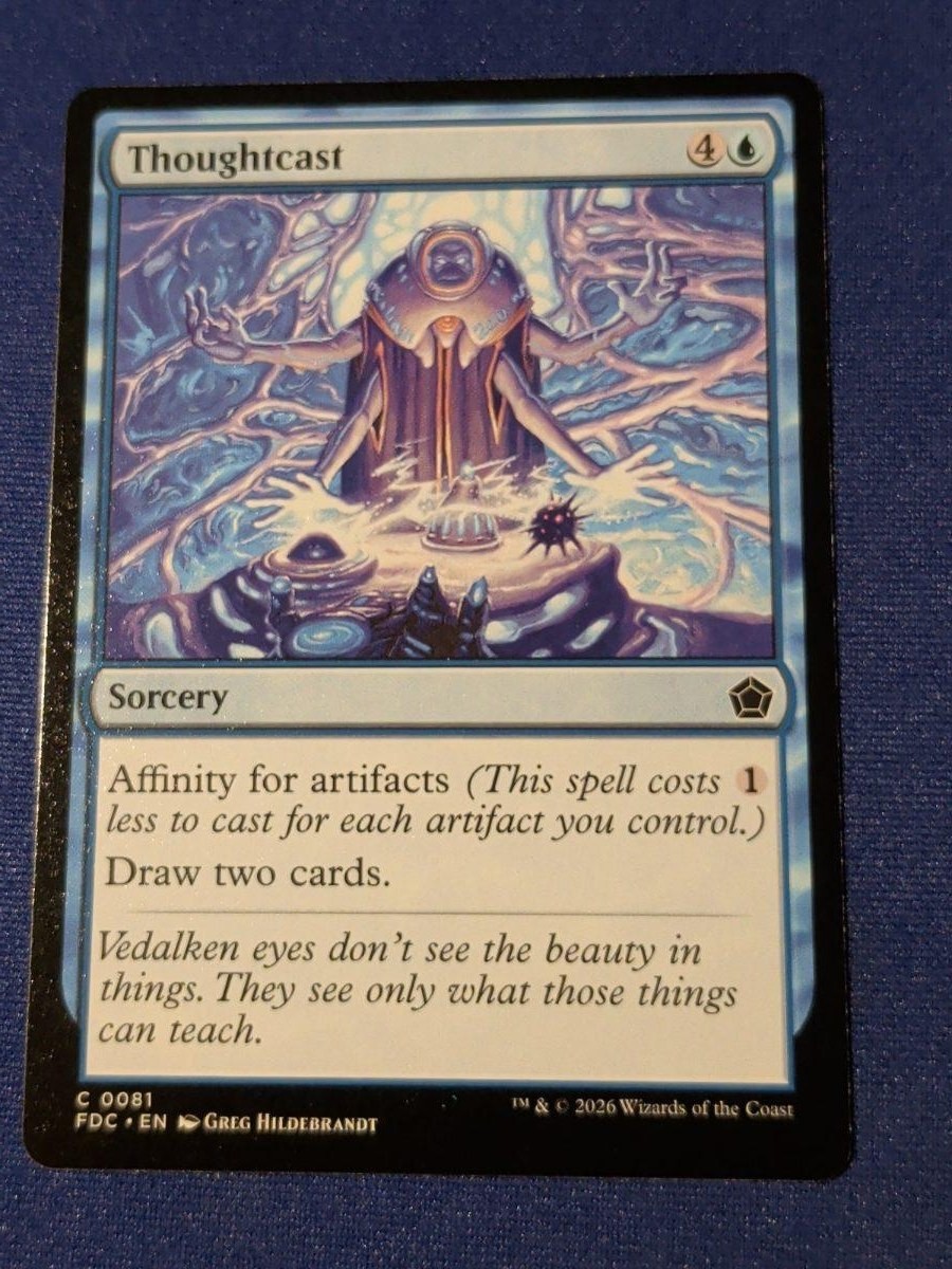 Thoughtcast Foundations Commander #81 quasi nuovo MTG