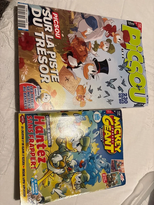 2 bd : picsou et mickey parade géant