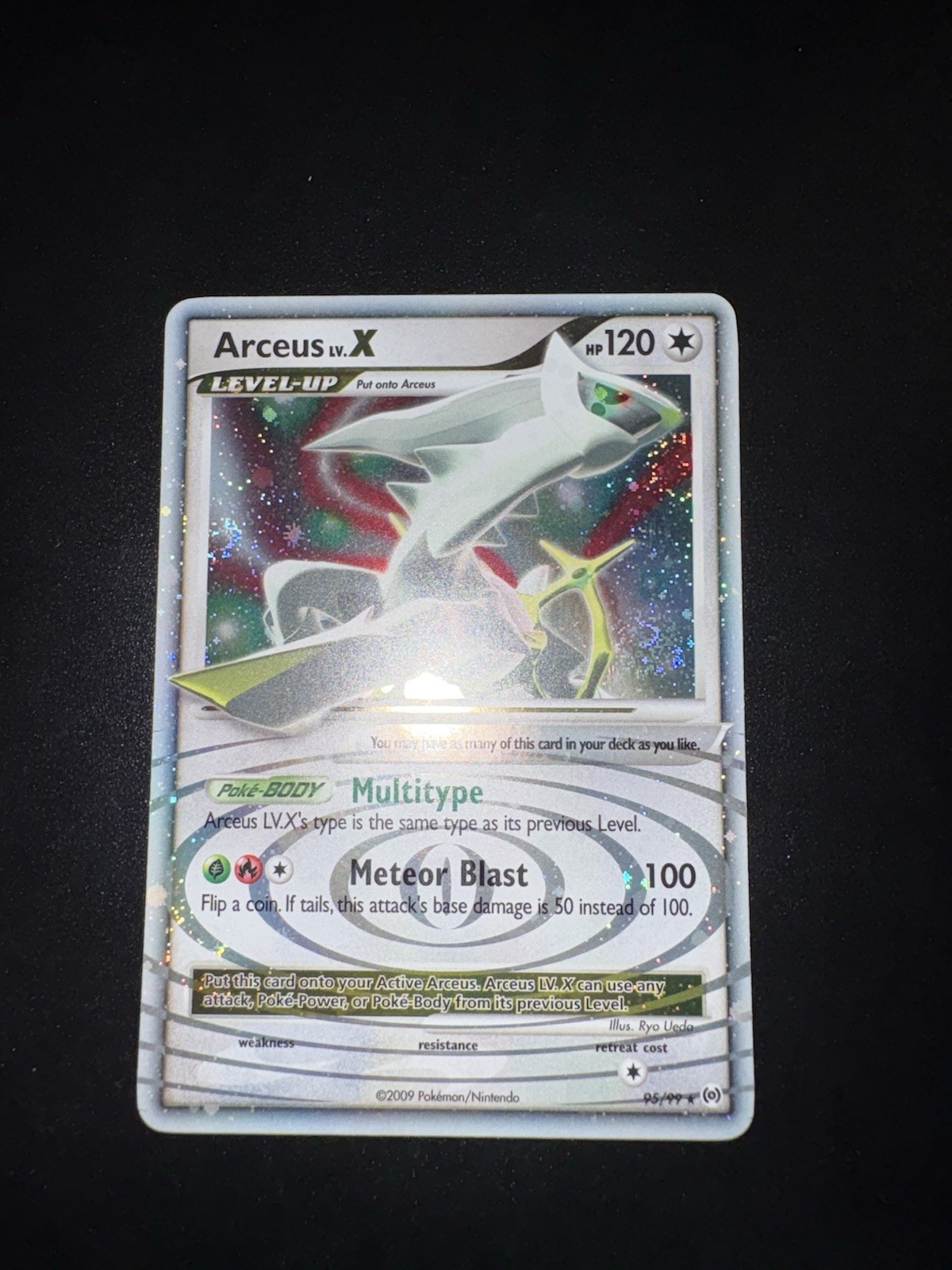 Arceus LV.X 95/99 Holo Inglese 2009 Pokémon Platinum NM- no rayquaza gold star