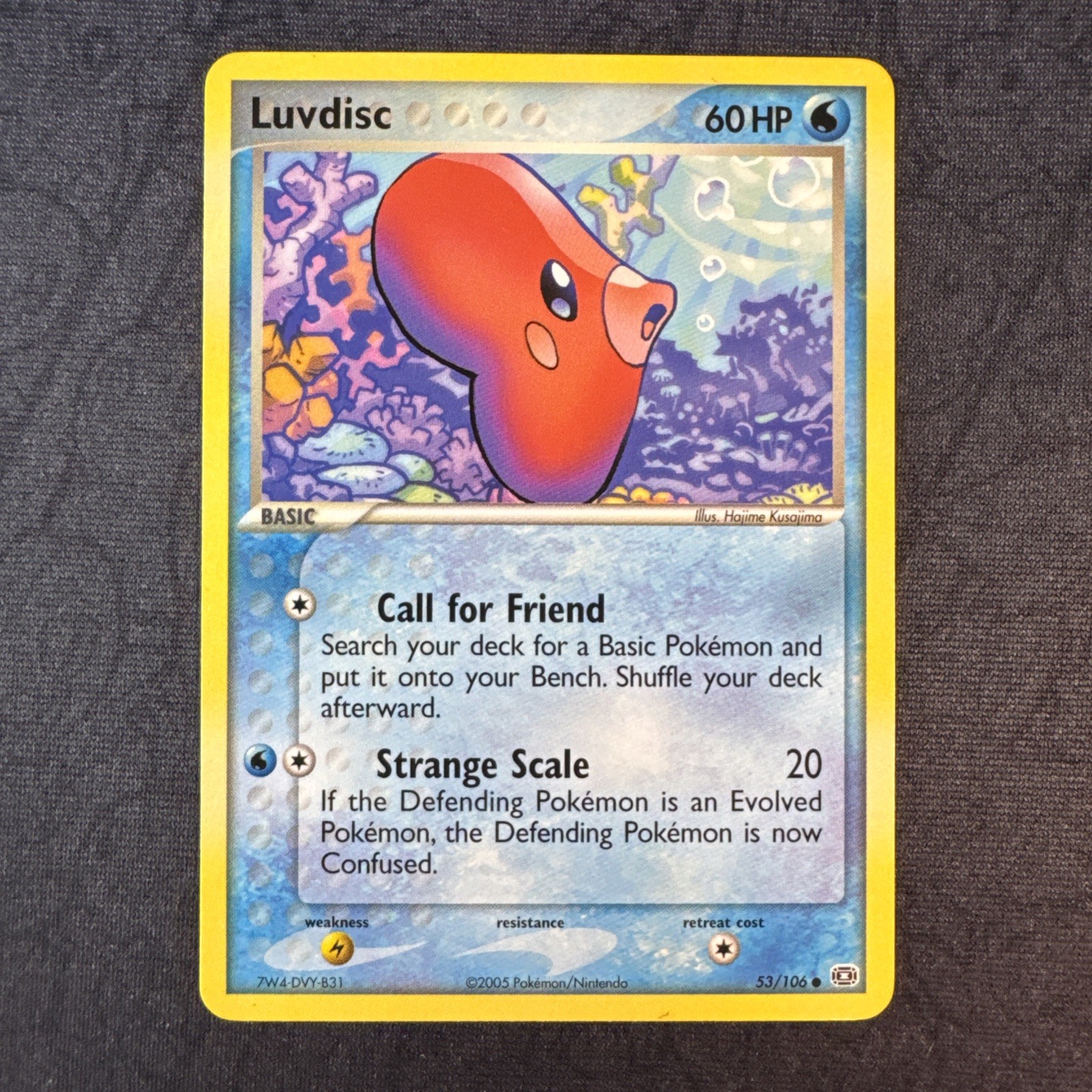Pokemon regolare Luvdisc 53/106 Smeraldo